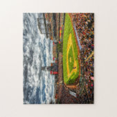 Baseball stadion vol met ventilatoren legpuzzel (Verticaal)