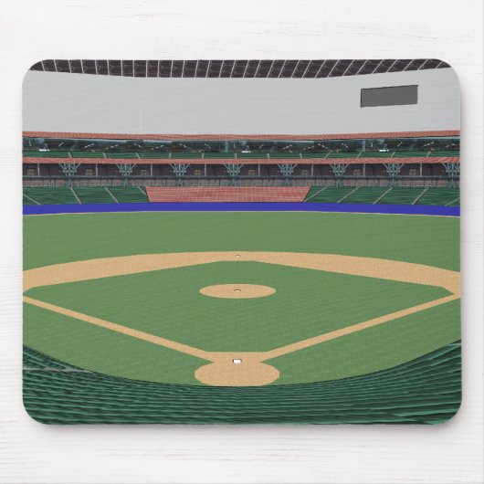 Baseball Stadium: 3D-model: Muismat (Voorkant)