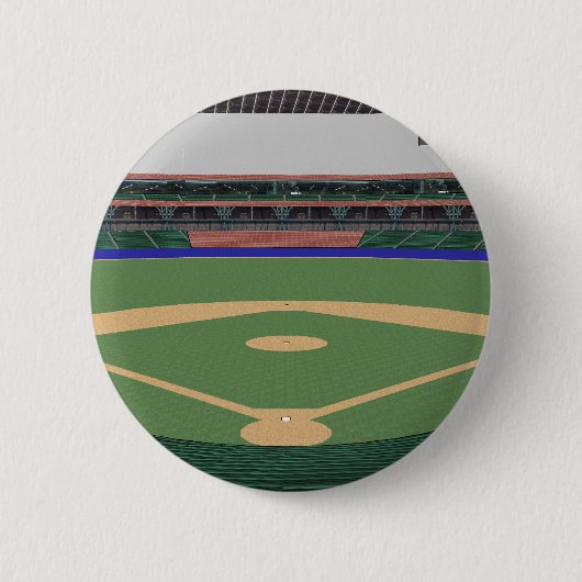 Baseball Stadium: 3D-model: Ronde Button 5,7 Cm (Voorkant)
