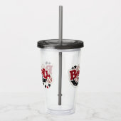 Baseball Star Acryl Drinkbeker (Rechts)