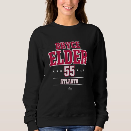 Baseball Star Bryce Elder Atlanta MLBPA Trui (Voorkant)