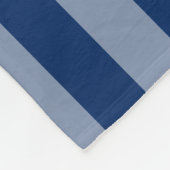 Baseball Star in donkerblauw en rood Fleece Deken (Hoek)