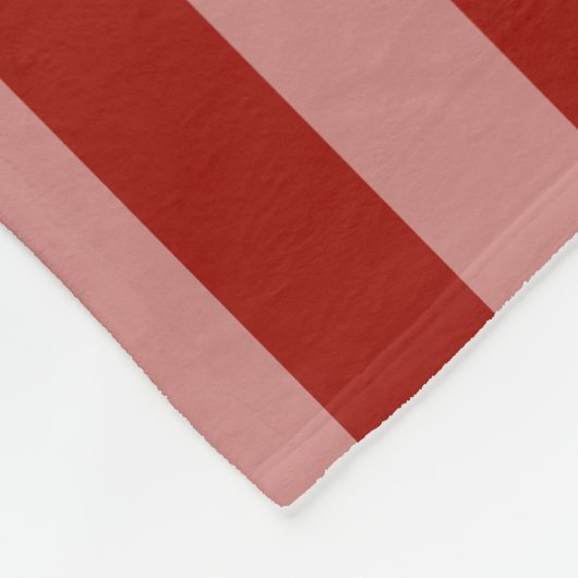 Baseball Star in donkerrood en blauw Fleece Deken (Hoek)