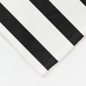 Baseball ⚾ Star - Oranje en zwart Fleece Deken (Hoek)