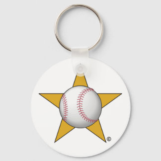 Baseball Star Sleutelhanger