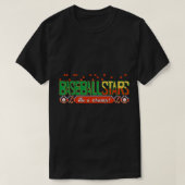 Baseball Stars (NES Title Screen) Klassieke T-Shir T-shirt (Design voorkant)