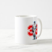 Baseball Stars & Stripes | #11 Klassieke Mok (Voorkant rechts)