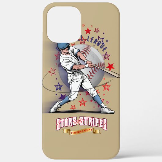 Baseball Stars & Stripes | Case-Mate iPhone Case (Achterkant)