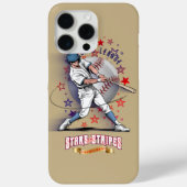 Baseball Stars & Stripes | Case-Mate iPhone Case (Achterkant)
