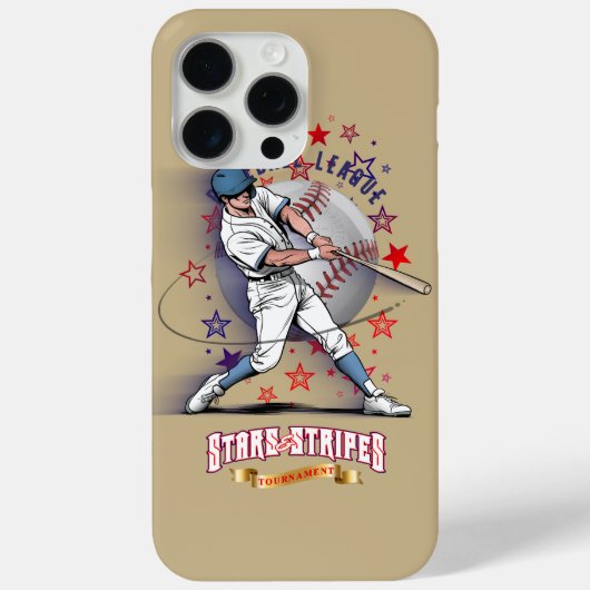 Baseball Stars & Stripes | Case-Mate iPhone Case (Achterkant)