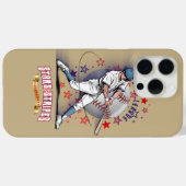 Baseball Stars & Stripes | Case-Mate iPhone Case (Achterkant (horizontaal))
