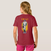 Baseball Stars & Stripes (D. mode) | KIds T-shirt (Achterkant volledig)