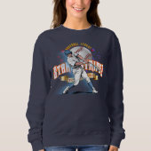 Baseball Stars & Stripes (D. mode) | Vrouwen  Trui (Voorkant)