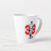 Baseball Stars & Stripes | Latte Mok (Rechterhoek)