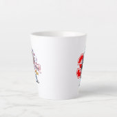Baseball Stars & Stripes | Latte Mok (Voorkant)