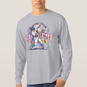Baseball Stars & Stripes | Men Long Sleeve T-shirt (Voorkant)