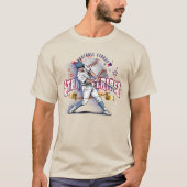 Baseball Stars & Stripes | Volwassene T-shirt (Voorkant)