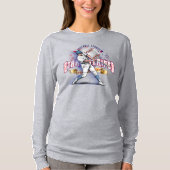 Baseball Stars & Stripes | Women Long Sleeve T-shirt (Voorkant)