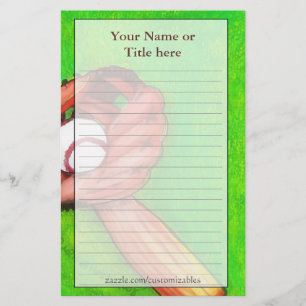 Baseball Stationery