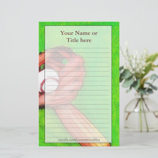 Baseball Stationery (Staand voorkant)