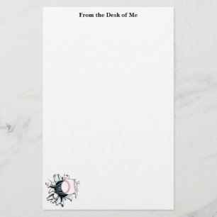 Baseball Stationery Briefpapier
