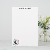 Baseball Stationery Briefpapier (Staand voorkant)