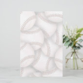 Baseball Stationery Briefpapier (Staand voorkant)
