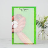 Baseball Stationery Briefpapier (Staand voorkant)