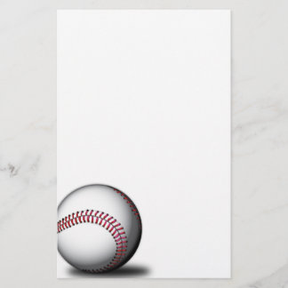 Baseball Stationery Briefpapier