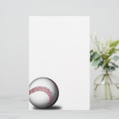 Baseball Stationery Briefpapier (Staand voorkant)