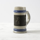 BASEBALL Stein drink niet alleen bier, vier het Bierpul (Voorkant rechts)