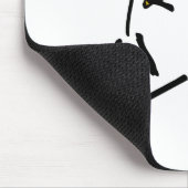 Baseball Stick Figuur Muismat (Hoek)