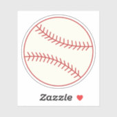 Baseball Sticker (Vel)