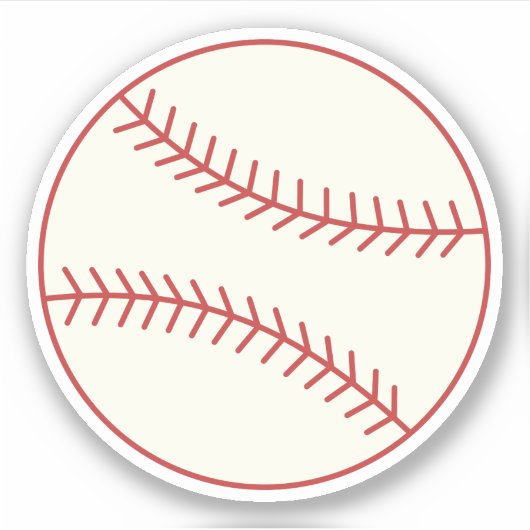 Baseball Sticker (Voorkant)