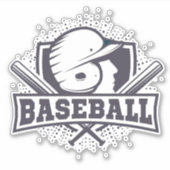 Baseball Sticker (Voorkant)