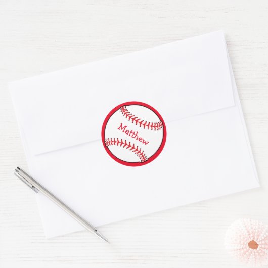 Baseball Sticker (Envelop)