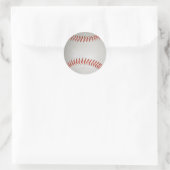 Baseball-stickers Ronde Sticker (Tas)