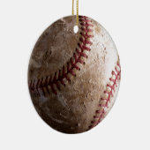 Baseball  Stijl Retro Ornament (Rechts)