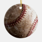 Baseball  Stijl Retro Ornament (Voorkant)