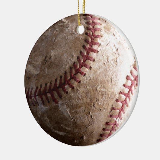 Baseball Stijl Retro Ornament (Links)