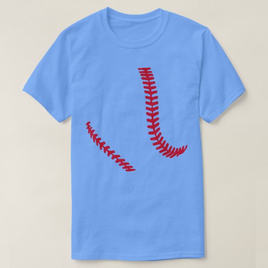 Baseball-stikken T-shirt (Design voorkant)