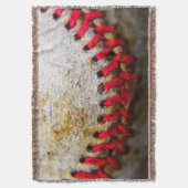Baseball-stitch deken (Voorkant Verticaal)