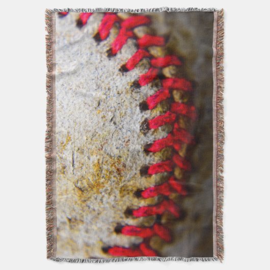 Baseball-stitch deken (Voorkant Verticaal)