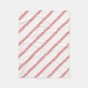 Baseball Stitch Fleece Blanket Deken