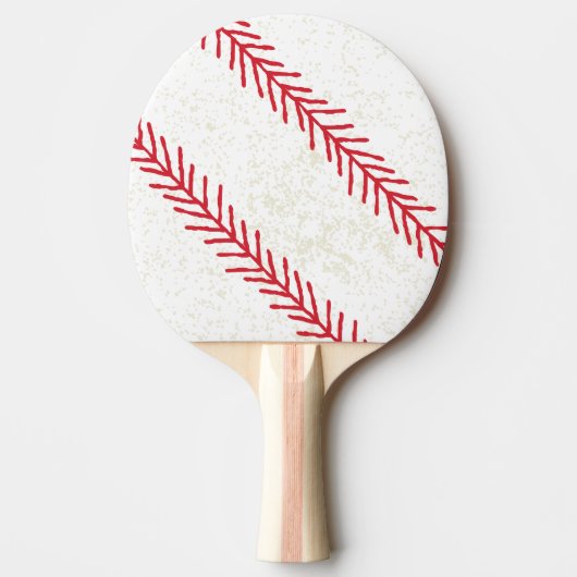 Baseball Stitch Ping Pong Paddle Tafeltennisbatje (Voorkant)