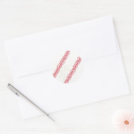 Baseball Stitch Stickers (Envelop)