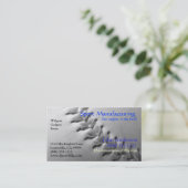 Baseball Stitches Black en White Visitekaartje (Staand voorkant)