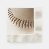 Baseball Stitches Rustic Servet (Voorkant)
