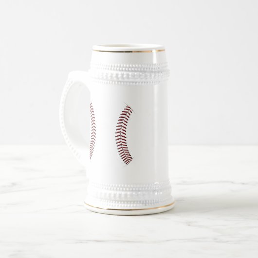 Baseball Stitching Bierpul (Voorkant links)