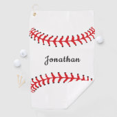 Baseball Stitching Design Golf Towel Golfhanddoek (Insitu)